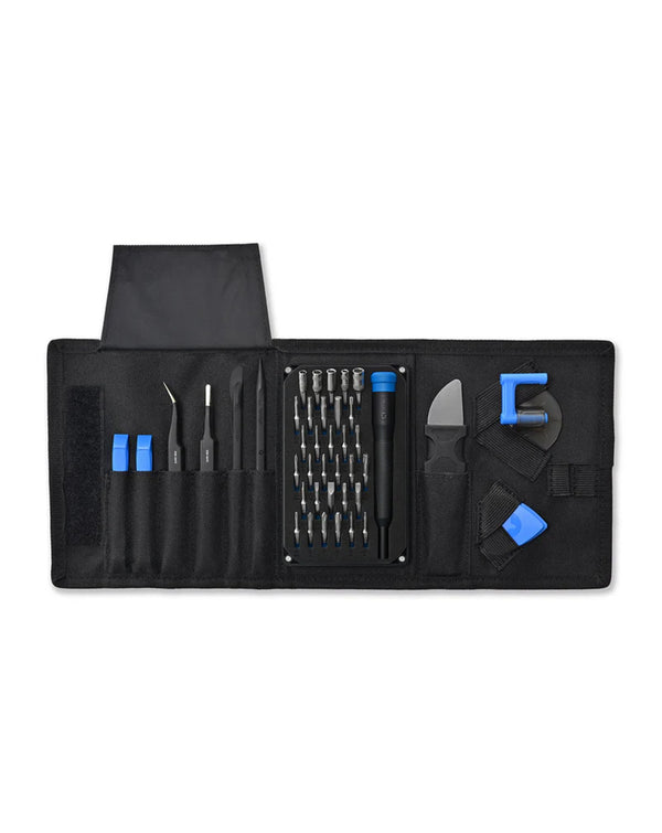Kit de herramientas iFixit Pro Go Tech ideal para reparaciones y mantenimiento de dispositivos electrónicos en Guatemala. 