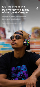 Compra los mejores audífonos inalámbricos Vida L750 de color negro en Guatemala, ¡con SlowBack encontrarás calidad y comodidad al mejor precio!