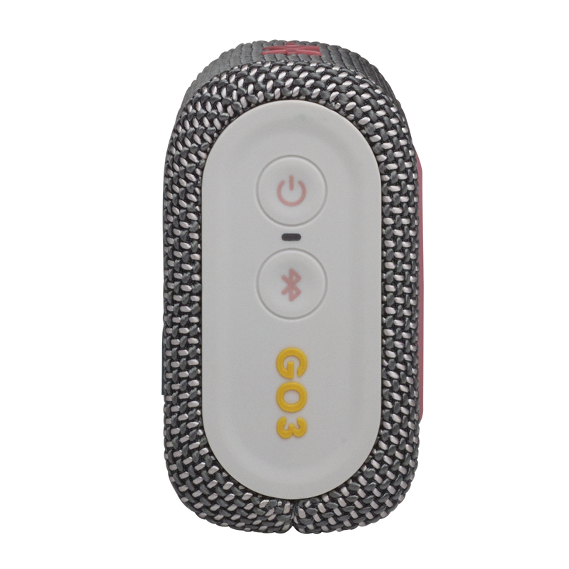 Encuentra el altavoz Bluetooth portátil JBL Go 3 GRAY en Guatemala para disfrutar de tu música en cualquier lugar.