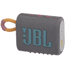Encuentra el altavoz Bluetooth portátil JBL Go 3 GRAY en Guatemala para disfrutar de tu música en cualquier lugar.