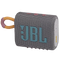 Encuentra el altavoz Bluetooth portátil JBL Go 3 GRAY en Guatemala para disfrutar de tu música en cualquier lugar.