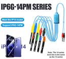 Reparación de puerto de carga para iPhone 6-14PM con el cable de reparación SUNSHINE SS-908B en Guatemala.