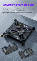 Encuentra la abrazadera especial Mechanic Alien X para remover pegamento de chip IC en Guatemala, ideal para reparaciones y talleres de electrónica.