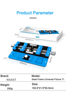 Encuentra el soporte universal de PCB MaAnt T1 para reparaciones de placa madre en Guatemala.