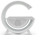 Cargador inalámbrico 3 en 1 SlowBack con altavoz Bluetooth y luz nocturna LED, ideal para mesa de noche.