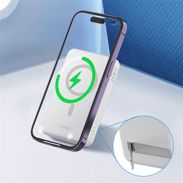 Compra la Batería LDNIO PQ16 Magnetic Wireless de 10000mAh en Guatemala al mejor precio.