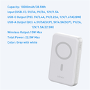Compra la Batería LDNIO PQ16 Magnetic Wireless de 10000mAh en Guatemala al mejor precio.