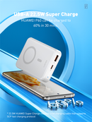 Compra la Batería LDNIO PQ16 Magnetic Wireless de 10000mAh en Guatemala al mejor precio.