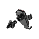 Soporte LDNIO MG10 negro para teléfono de auto con rotación 360 y SlowBack, ideal para una conducción segura.
