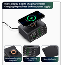 Encuentra la fuente de poder QianLi Mega-Idea PQW110 de carga rápida con display digital y carga inalámbrica en Guatemala.
