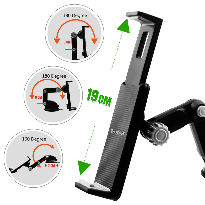 Encuentra el soporte Esoulk EH11P para iPad Mini y teléfono en Guatemala, ideal para usar en talleres y mayoristas de accesorios tecnológicos.