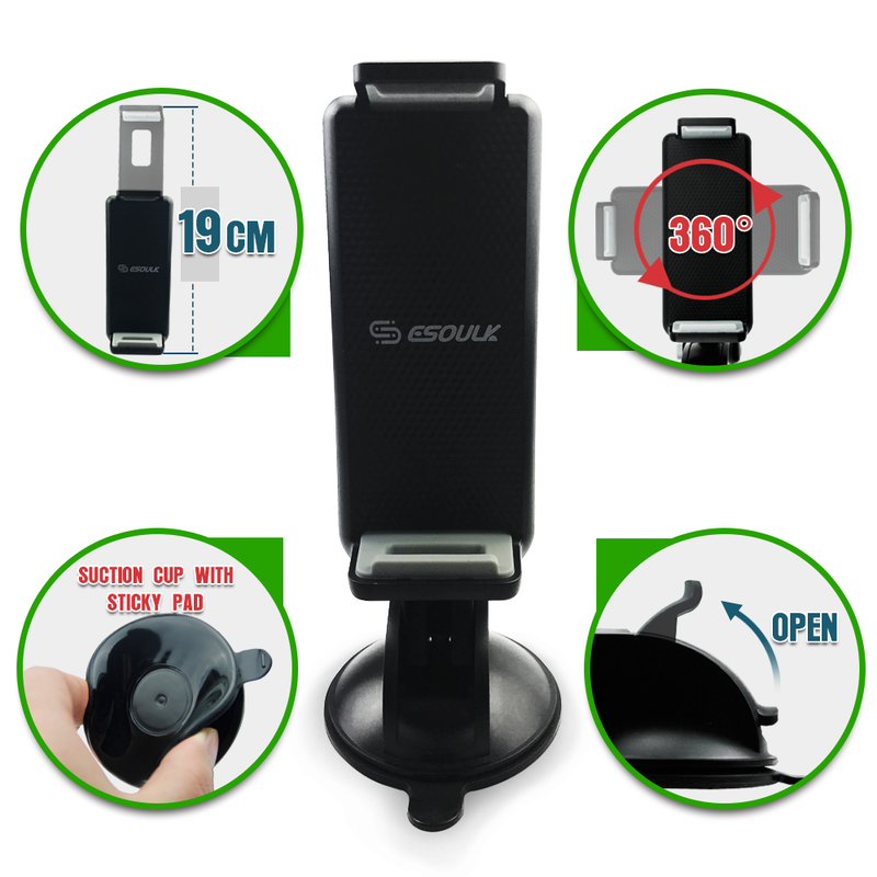 Encuentra el soporte Esoulk EH11P para iPad Mini y teléfono en Guatemala, ideal para usar en talleres y mayoristas de accesorios tecnológicos.