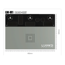 Plataforma de plantación LuoWei LW-M1 con almohadilla de silicona ideal para microscopios, disponible en Guatemala.