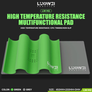 Plataforma de plantación para microscopio LW-M2 con almohadilla de silicona verde en Guatemala.