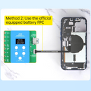 Repara rápidamente la salud de la batería de tu iPhone 11 a 15 Pro Max en Guatemala con la placa de reparación JC ID Q1.