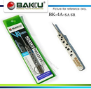Encuentra las pinzas BAKU 4A-SA SR de acero inoxidable no magnéticas en Guatemala para tus reparaciones electrónicas, disponibles en mayoristas y talleres especializados.