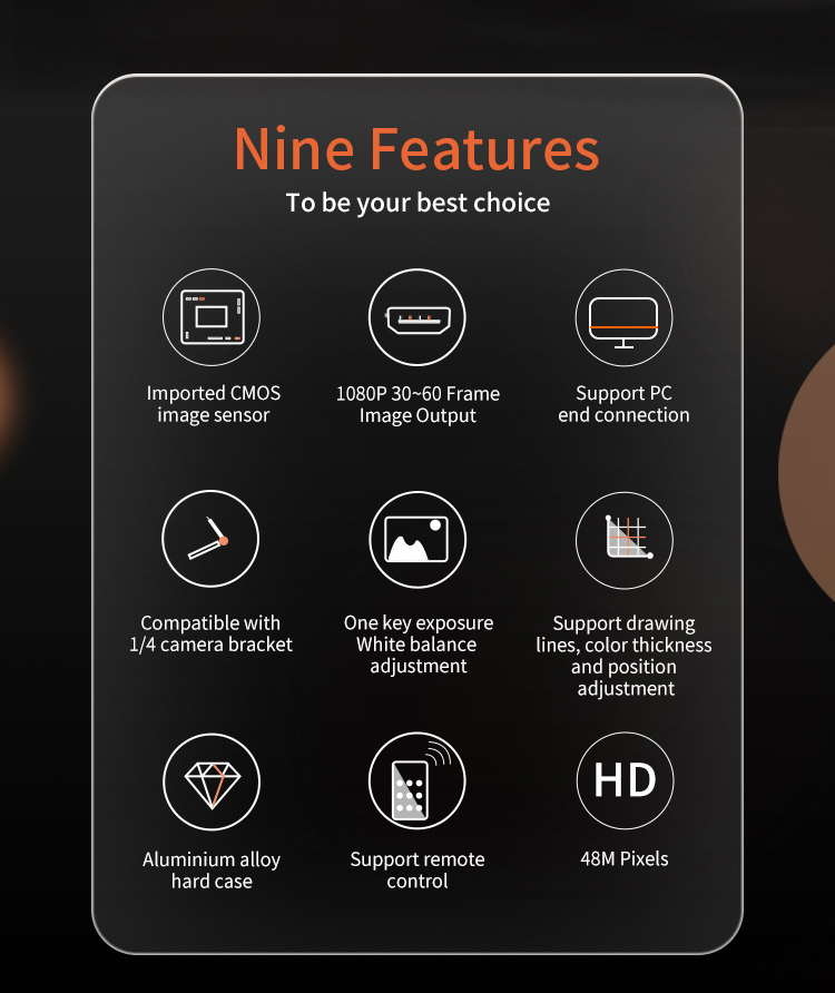 Compra la cámara industrial QianLi Mega-Idea CX4 con conector C en Guatemala para tus reparaciones y proyectos industriales.