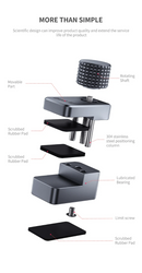 Compra el set de 4 piezas del soporte universal ajustable de metal QianLi iClamp Plus en Guatemala para tus reparaciones con la mejor calidad.