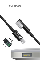 Compra un cable adaptativo QianLi tipo C con conector en forma L de 1M en Guatemala para reparaciones de puerto de carga.