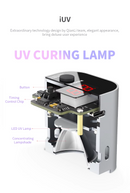 Compra la lámpara inteligente QianLi iUV con batería en Guatemala, ideal para iluminación y reparaciones de componentes electrónicos.