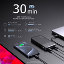 Encuentra el Powerbank Juovi de 10.000mAh con carga rápida en Guatemala para tus necesidades de energía móvil.