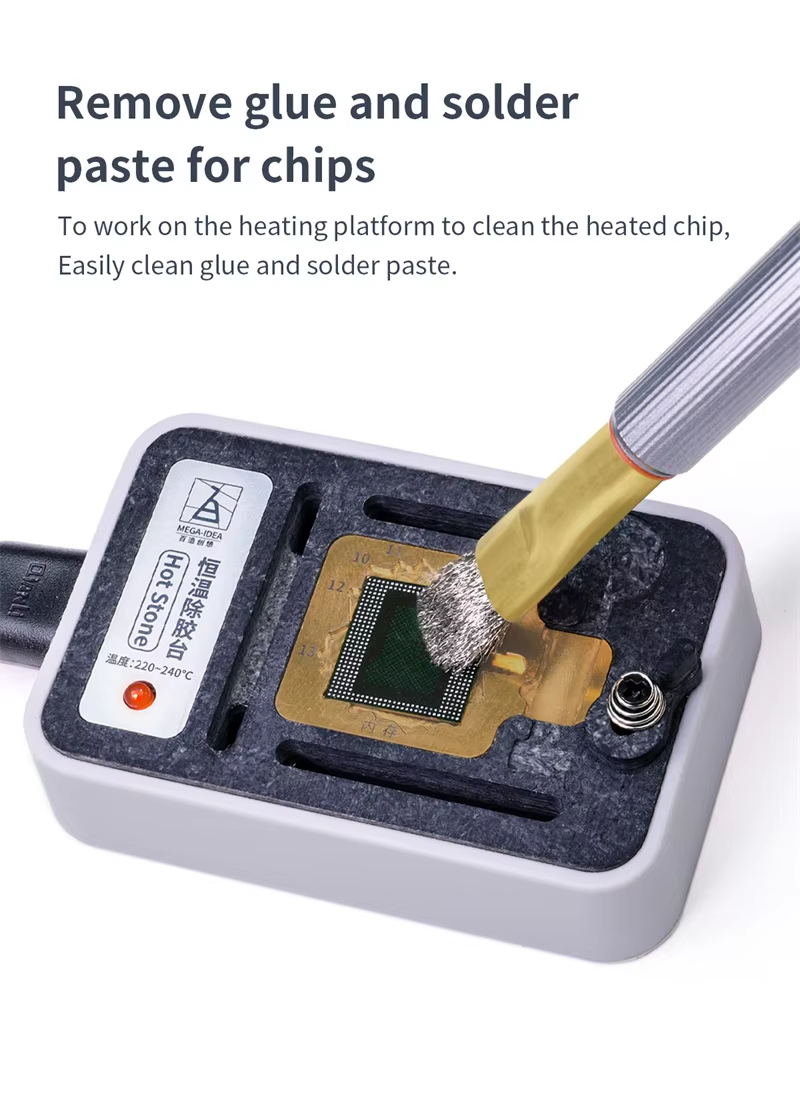 Encuentra en Guatemala el Centro de Baja Gravedad con el accesorio iBrush iHilt de acero QianLi 012 para una limpieza efectiva.