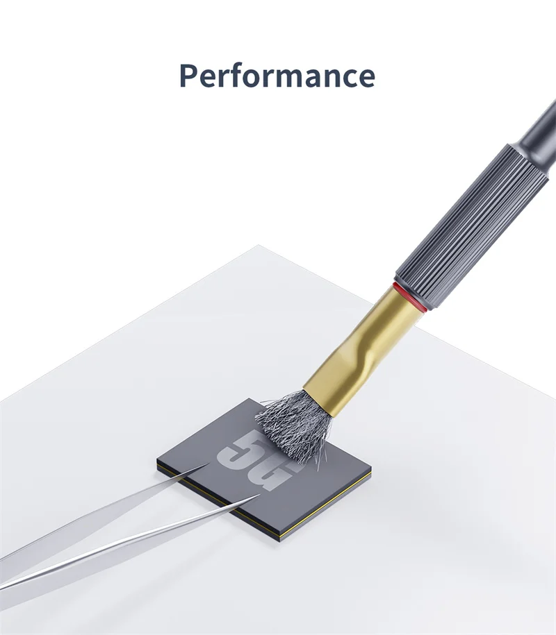 Encuentra en Guatemala el Centro de Baja Gravedad con el accesorio iBrush iHilt de acero QianLi 012 para una limpieza efectiva.