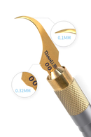 Cuchilla QianLi 007 para limpiar pegamento lateral, herramienta de precisión para reparaciones electrónicas.