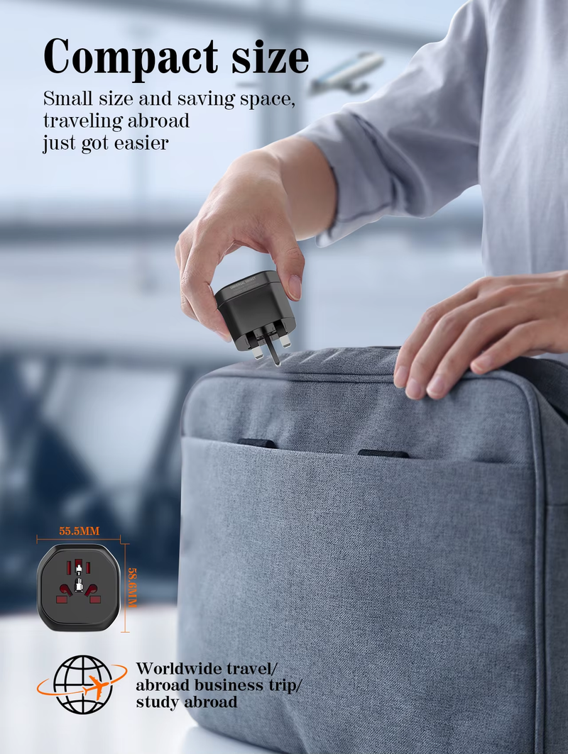 Compra el adaptador de viaje LDNIO Z7 en Guatemala para tus necesidades en tus próximos viajes internacionales.