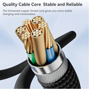 Encuentra en Guatemala el puerto de carga Toocki con display en color gris de 100W y 6 pies, ideal para talleres de reparaciones y mayoristas de cables de datos. 