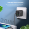 Encuentra el adaptador de pared Esoulk USB C+A PD/QC con cable USB C-L en Guatemala para cargas rápidas y eficientes.