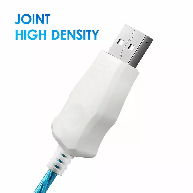 Encuentra el cable USB A-C con LED visible de carga rápida en Guatemala, ideal para una carga eficiente y segura.