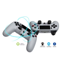 Encuentra el controlador inalámbrico Dobe con vibrador y botones extra para PlayStation 5 en Guatemala, ideal para gamers que buscan una experiencia de juego más inmersiva.