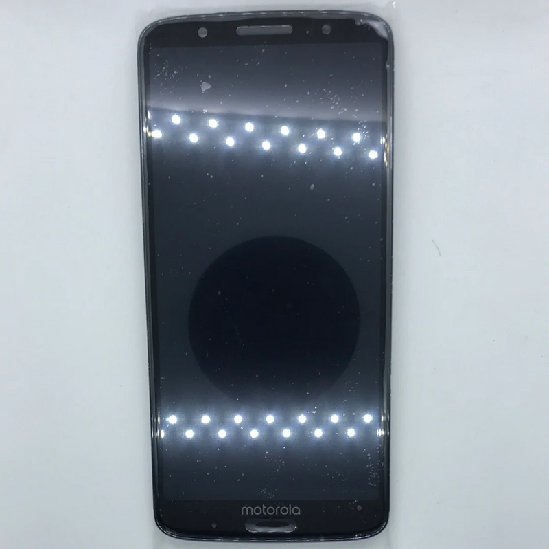 Pantalla Original Motorola G6 Plus  | Color Negro | Con Marco