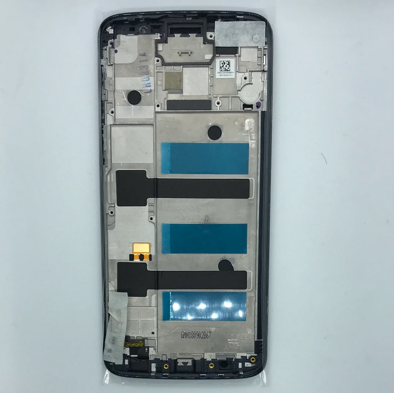 Pantalla Original Motorola G6 Plus  | Color Negro | Con Marco