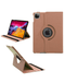 Encuentra el mejor case con soporte giratorio 360 grados en color rosa dorado para iPad Air 11 en Guatemala.