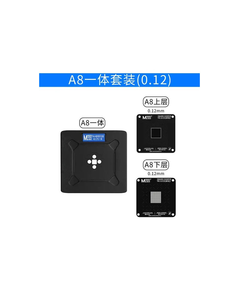 Plataforma magnética de reballing para CPU BGA de iPhone 6 y 6 Plus en Guatemala.