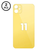 Encuentra tapas traseras amarillas para iPhone 11 en Guatemala en el mayorista de componentes y partes para reparaciones de iPhone.