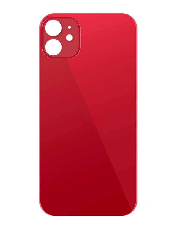 Encuentra tapas traseras con mayor orificio para cámara iPhone 11 en Guatemala, en venta mayorista de partes y accesorios para celulares.