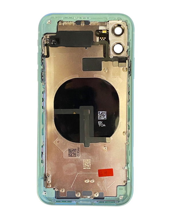 Encuentra tapas traseras para iPhone 11 con componentes preinstalados en Guatemala al mejor precio.