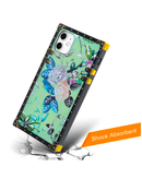 Tapa trasera acrílica efecto espejo brillante, resistente a arañazos, para iPhone 12/12 Pro, diseño de lujo.