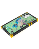 Tapa trasera acrílica efecto espejo brillante, resistente a arañazos, para iPhone 12/12 Pro, diseño de lujo.