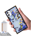 Funda acrílica espejo G103 brillante para iPhone 12/12 Pro, protección de lujo antirayaduras SlowBack.