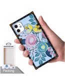 Carcasa G105 de lujo para iPhone 12/12 Pro, acrílica brillante efecto espejo, resistente a rayaduras.