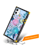 Carcasa G105 de lujo para iPhone 12/12 Pro, acrílica brillante efecto espejo, resistente a rayaduras.