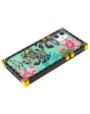 Funda acrílica espejo brillante anticrayones para iPhone 12/12 Pro, lujo SlowBack, reflejo plateado.