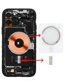 Imanes premium para tapa trasera de iPhone 12 Pro Max/12 Pro/12 para reparaciones en Guatemala.
