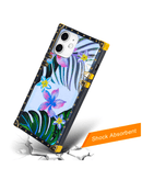 Funda acrílica espejo brillante anti-rayaduras para iPhone 12/12 Pro, estilo lujo SlowBack.