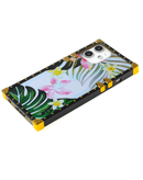 Funda acrílica espejo brillante anti-rayaduras para iPhone 12/12 Pro, estilo lujo SlowBack.
