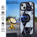 Protege tu iPhone 13 Pro con una funda dura PC trasera y TPU suave con borde colorido y soporte de anillo en Guatemala.